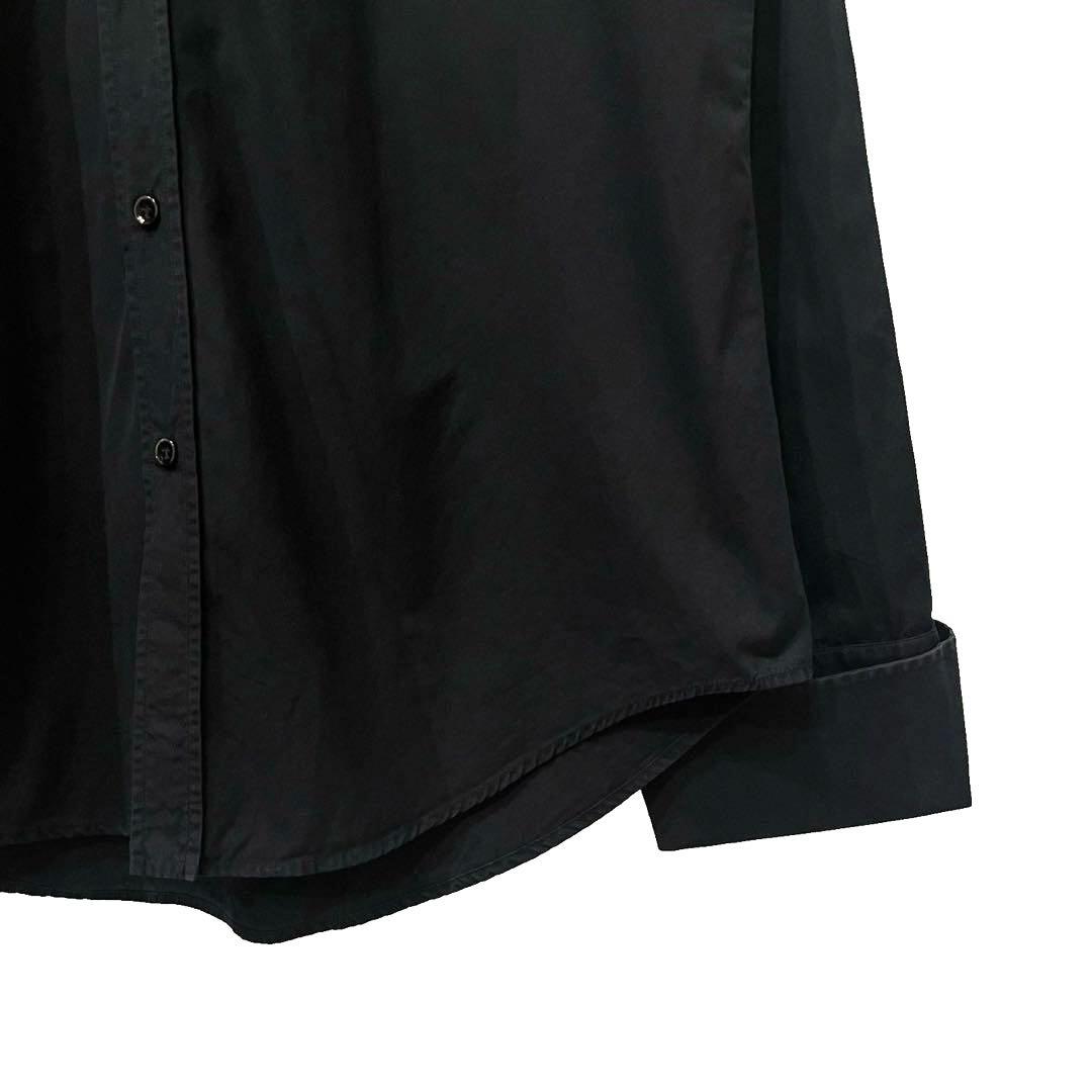 90s Saint Laurent コットンカフスシャツ 名作 PARIS