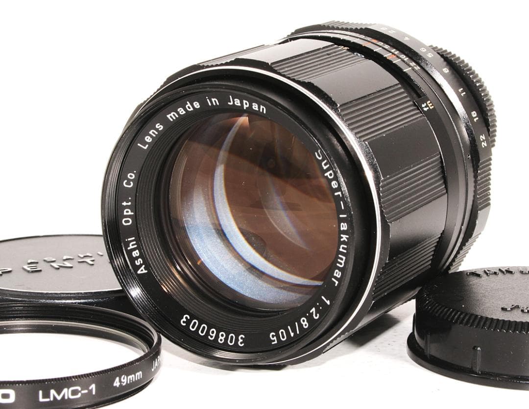 【良品+】Pentax Super-Takumar 105mm F2.8 MF