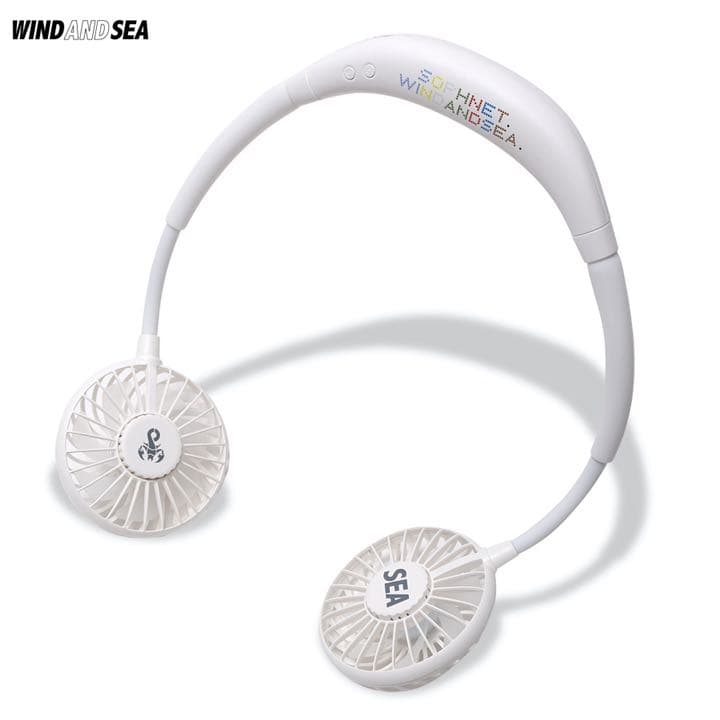 扇風機・サーキュレーター SOPHNET. WDS NECK FAN WIND AND SEA WHITE