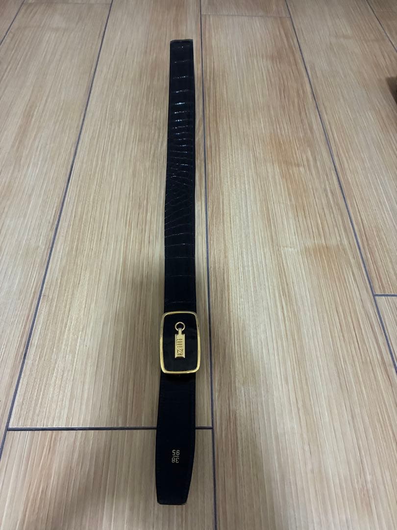 【極希少】Zilli ジリー リアルクロコダイルレザー ベルト 2本!!