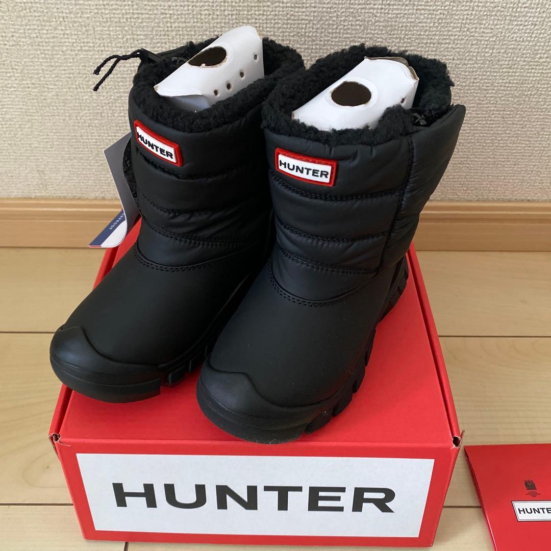 HUNTER スノーブーツ　UK8 リトルキッズ