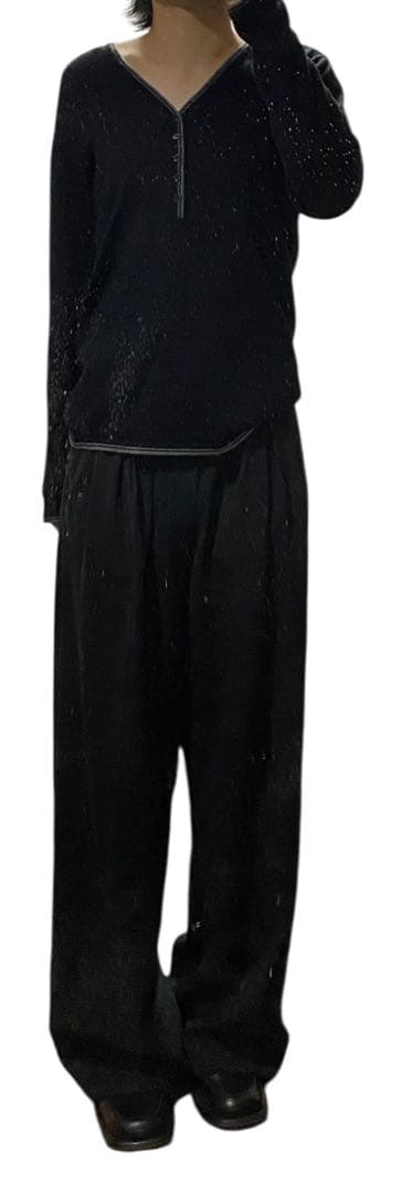 に*ょ様 sullen 00s  PLUS HOMME Knit lo