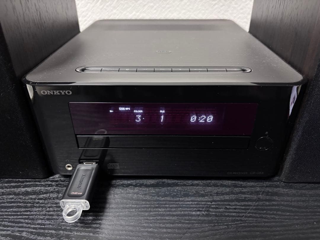 ONKYO CR-U5X CDコンポ Bluetooth対応 リモコン付き