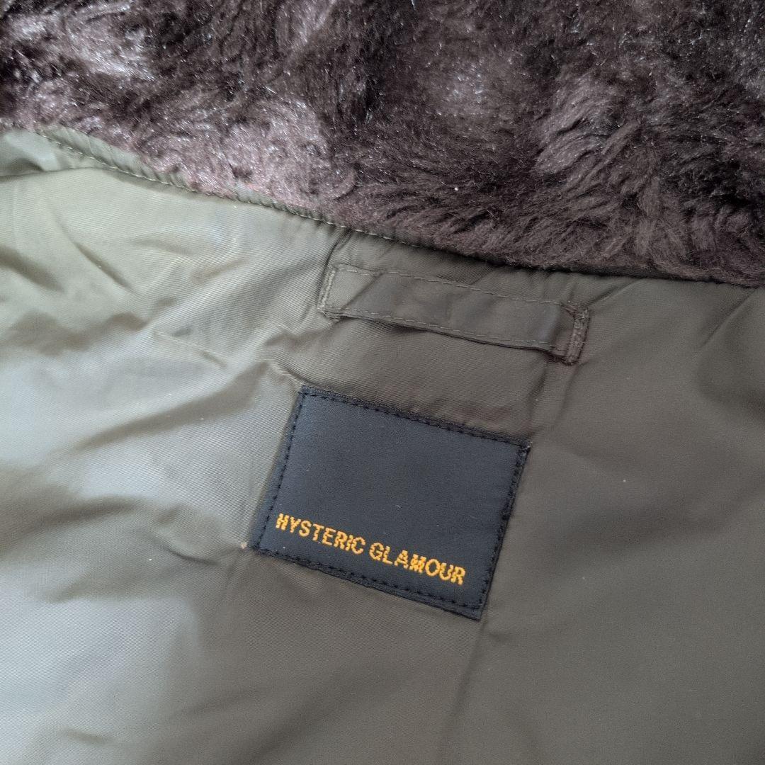 名作 ヒステリックグラマー ヒスガール プリマロフト モッズコート 迷彩