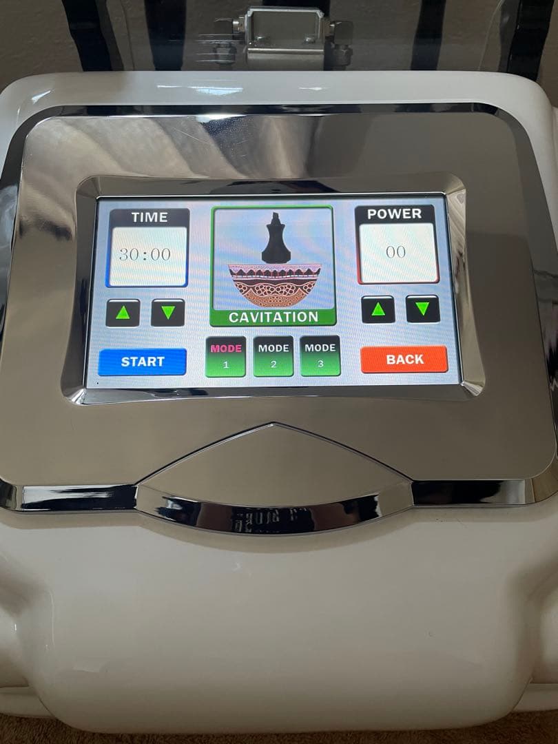 【美品/消毒発送】可動確認済 業務用キャビテーション多機能美容機器顔・体 取説付