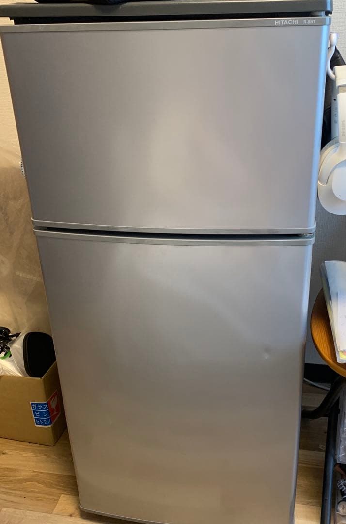 日立 冷蔵庫 80L 2ドア 冷凍庫