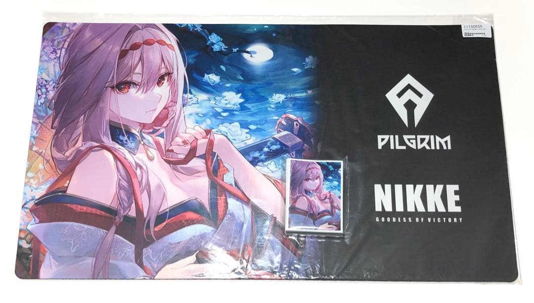 NIKKE 紅蓮 ブラックシャドウ ロンギングフラワー スリーブ プレイマット