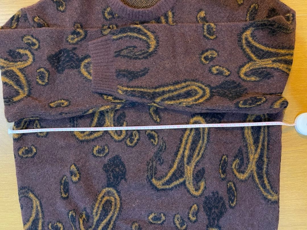 セ*ヌ様 カーハート WIP ペイズリー ニット スウェット