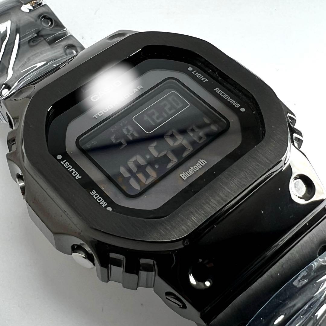 新品 フルメタルカスタム用ステンレスブラック、ベゼル・バンド(時計は含みません)