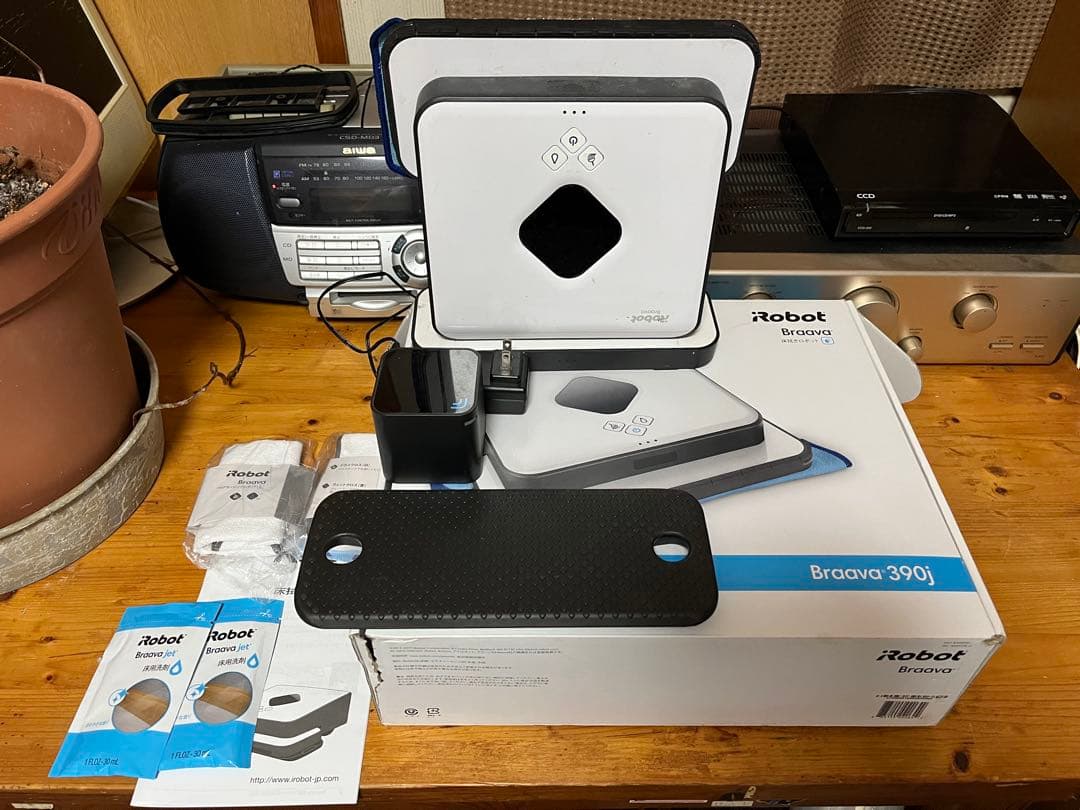 iRobot Braava 390j ロボット掃除機 本体　送料込み