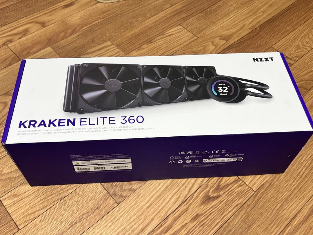 NZXT KRAKEN ELITE 360 水冷クーラー