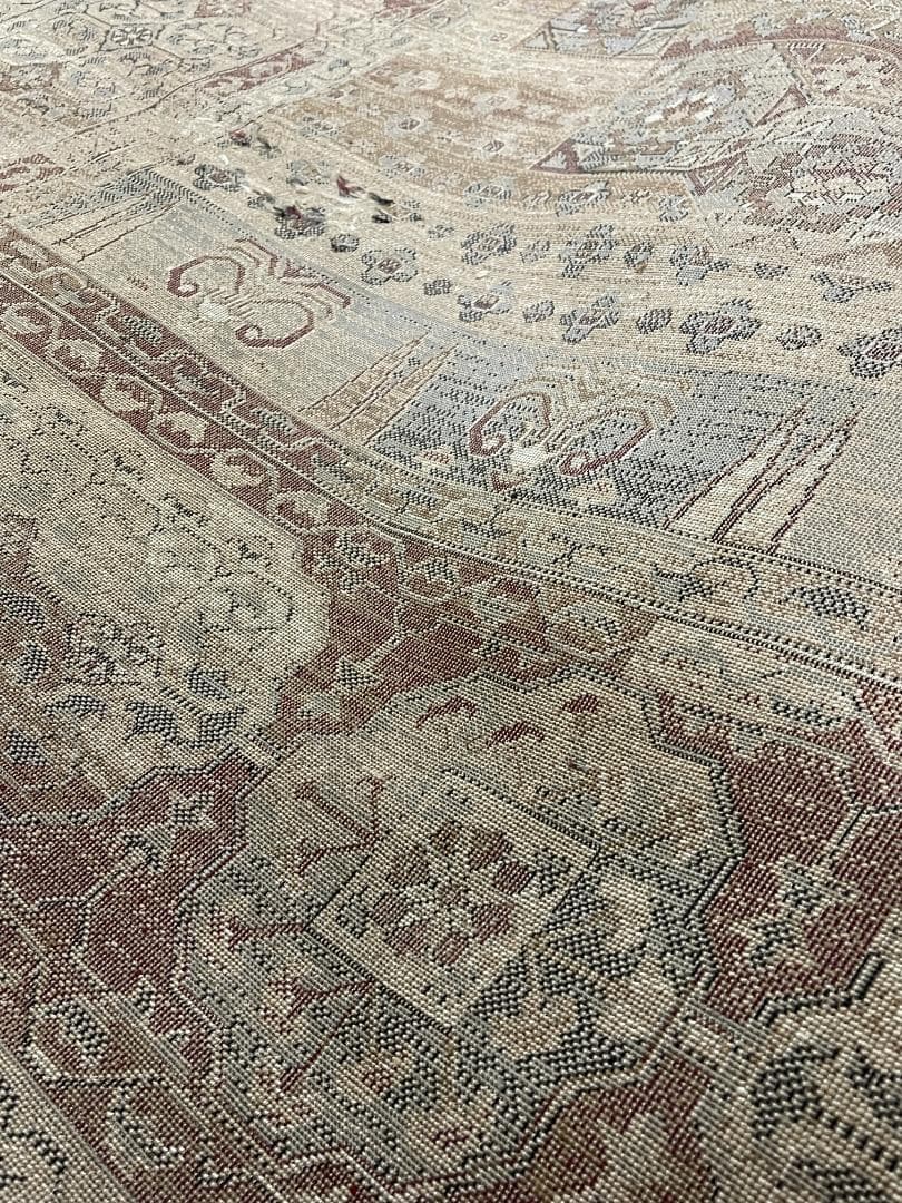 【定価88000円美品】高密度ウィルトン織り高級ペルシャ柄絨毯肉厚ヴィンテージ風