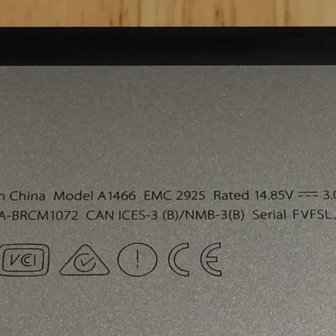 MacBook本体 MacBook Air (13-inch, Early2015) 8G/128G