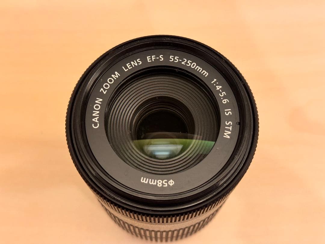 Canon EF-S 55-250mm F4-5.6 IS STMズームレンズ