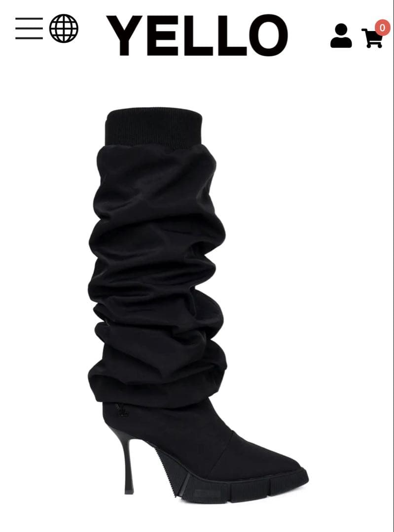 YELLO NO.0 LONG BOOTS Lサイズ