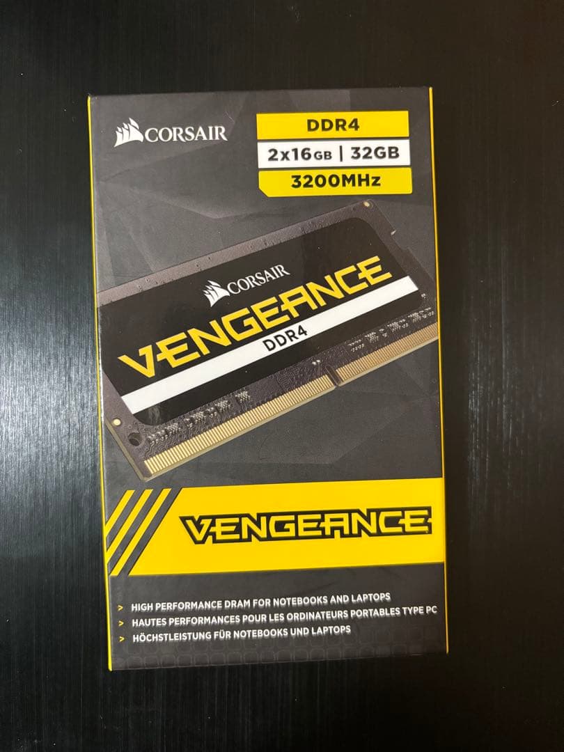 メモリー CORSAIR SO-DIMM DDR4 2x16GB 3200MHz