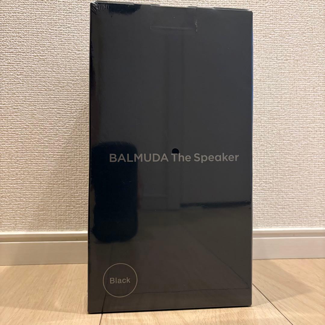 【未開封】BALMUDA The Speaker M01A-BK ブラック