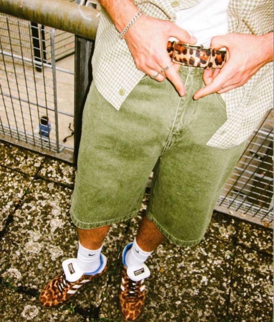 【完売】FUC レオパード ベルト ヒョウ柄