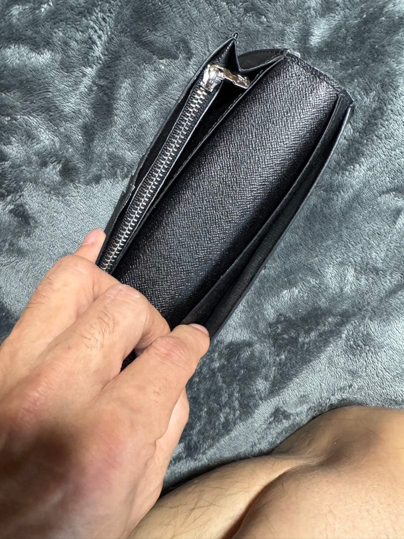 プ*ン様 Louis Vuitton モノグラム長財布 ブラック/レッド