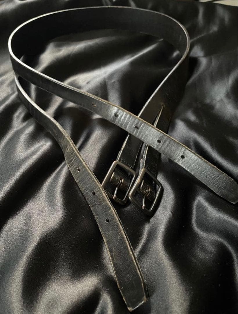 ISAMU KATAYAMA BACKLASH ダブルバックル　ベルト