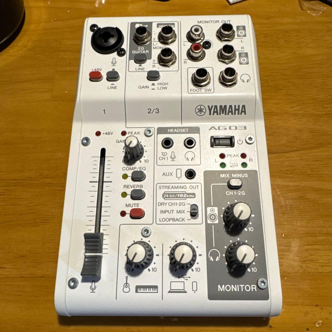 YAMAHA AG03 オーディオインターフェース