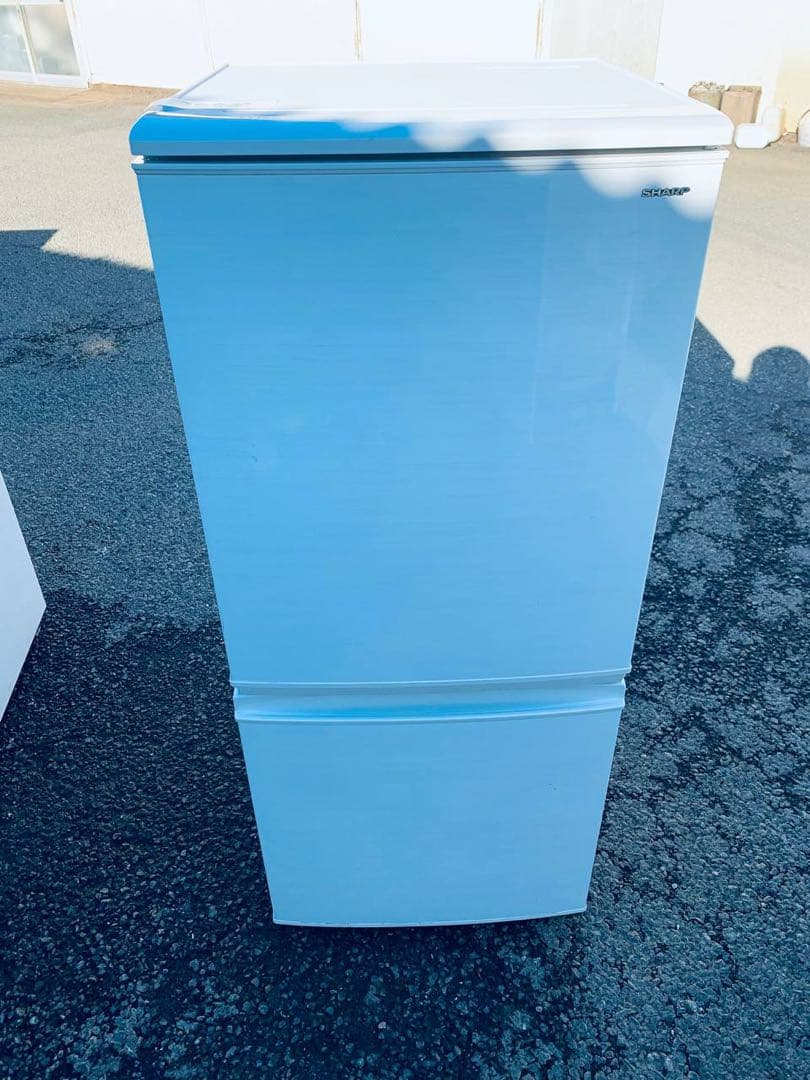 Ko　シャープ ノンフロン冷凍冷蔵庫 SJ-D14D-W