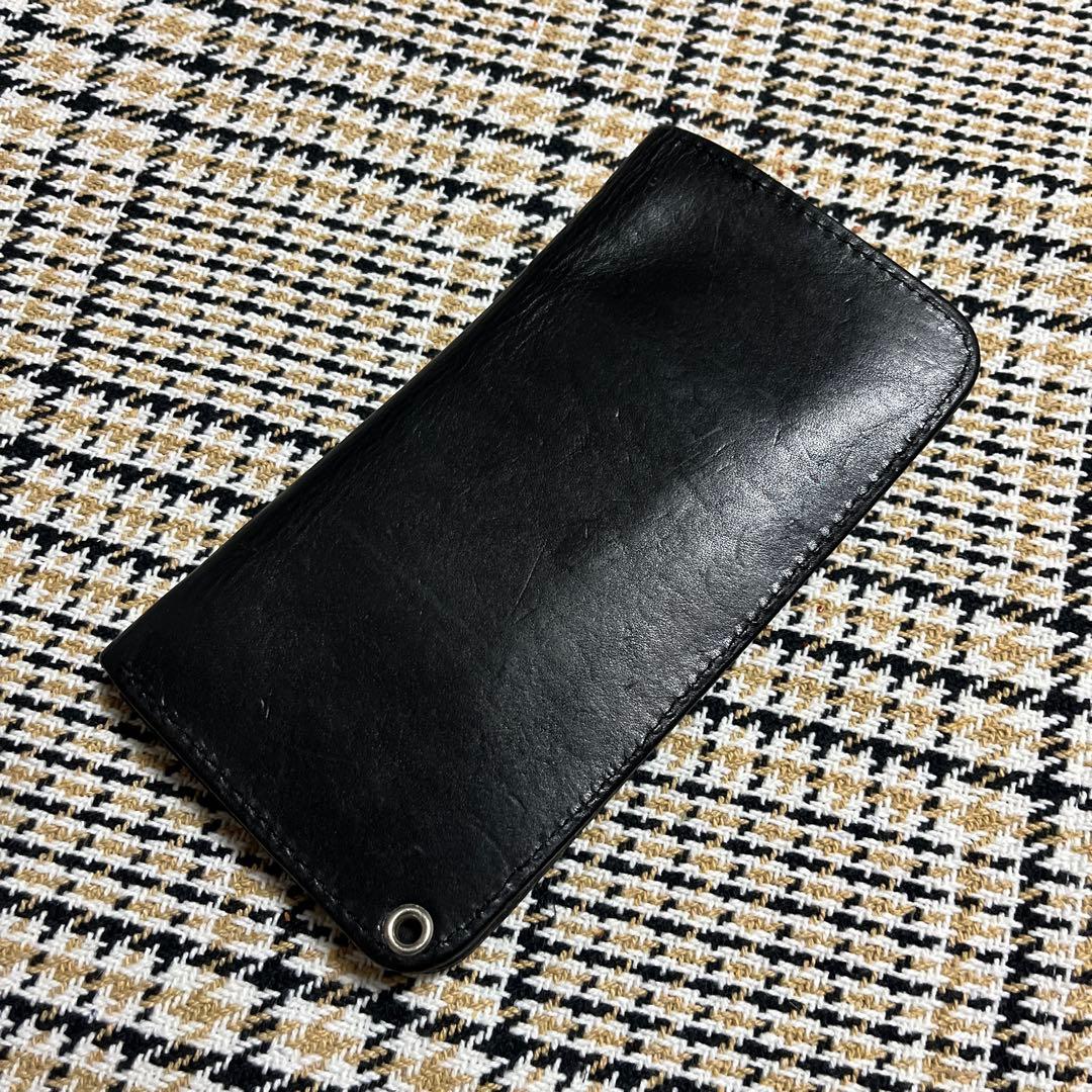 本革　トラッカーウォレット　長財布