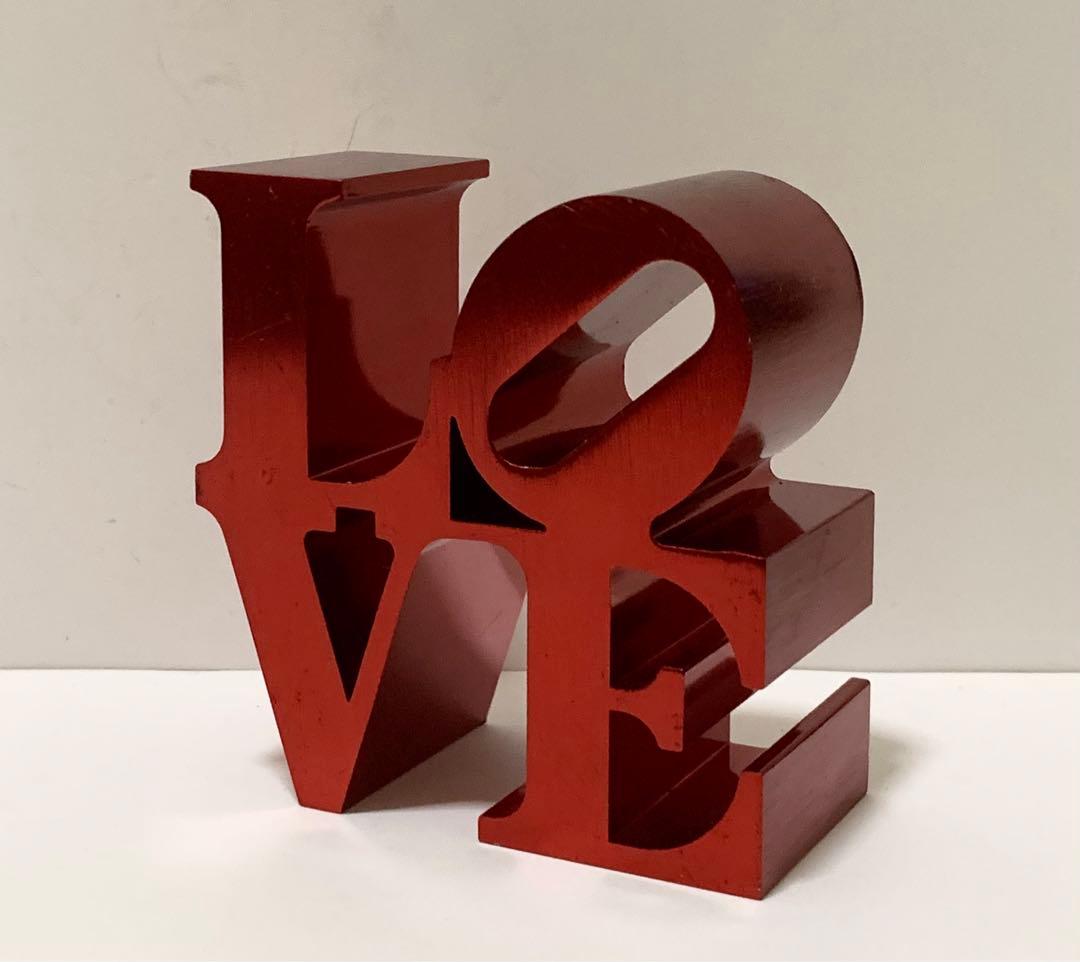 ロバート・インディアナ LOVE オブジェ 赤 Robert Indiana