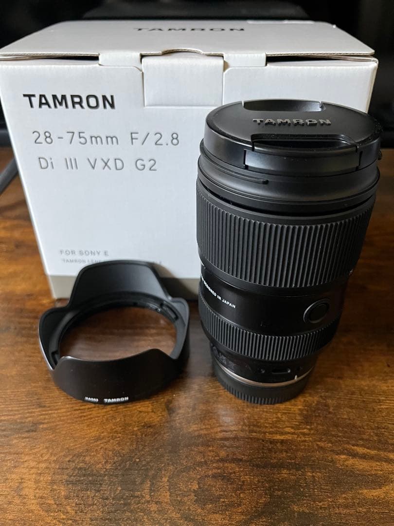 「美品」tamron タムロンDIⅢ VXD G2 28-75mm sony E