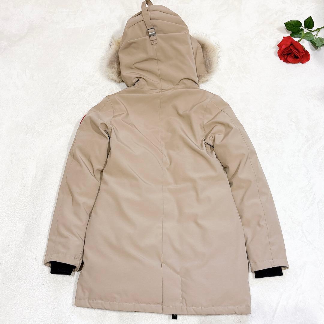 新品同様✨　カナダグース　ビクトリアパーカー　S ベージュ　レディース