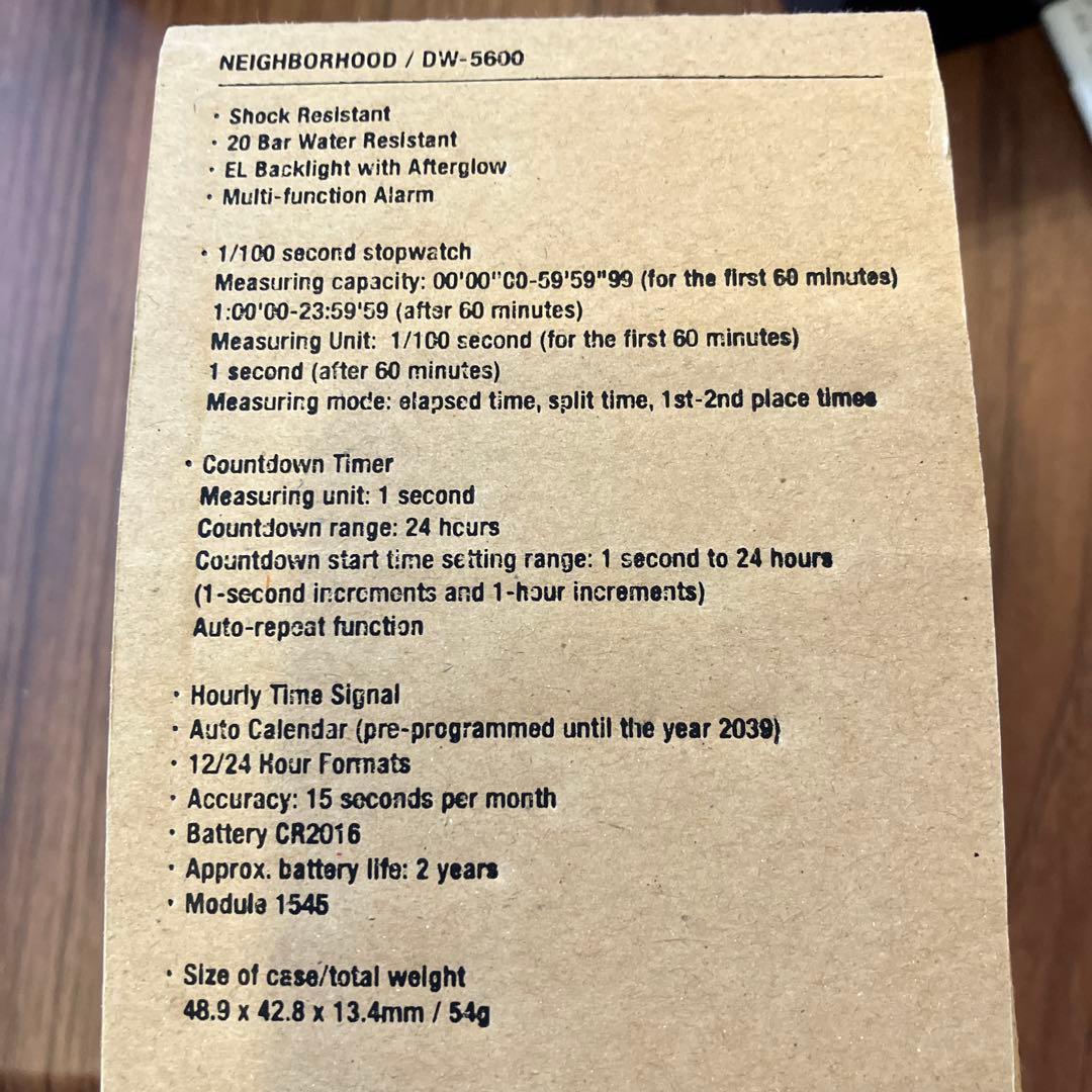 よ*し様 G-SHOCK DW-5600 ブラック