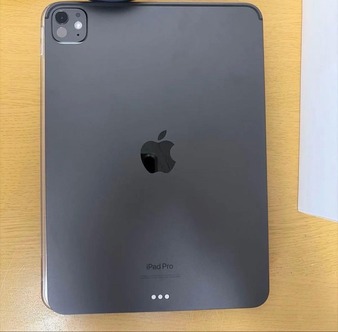 美品Apple iPad Pro 11インチ M4 スペースグレー 本体