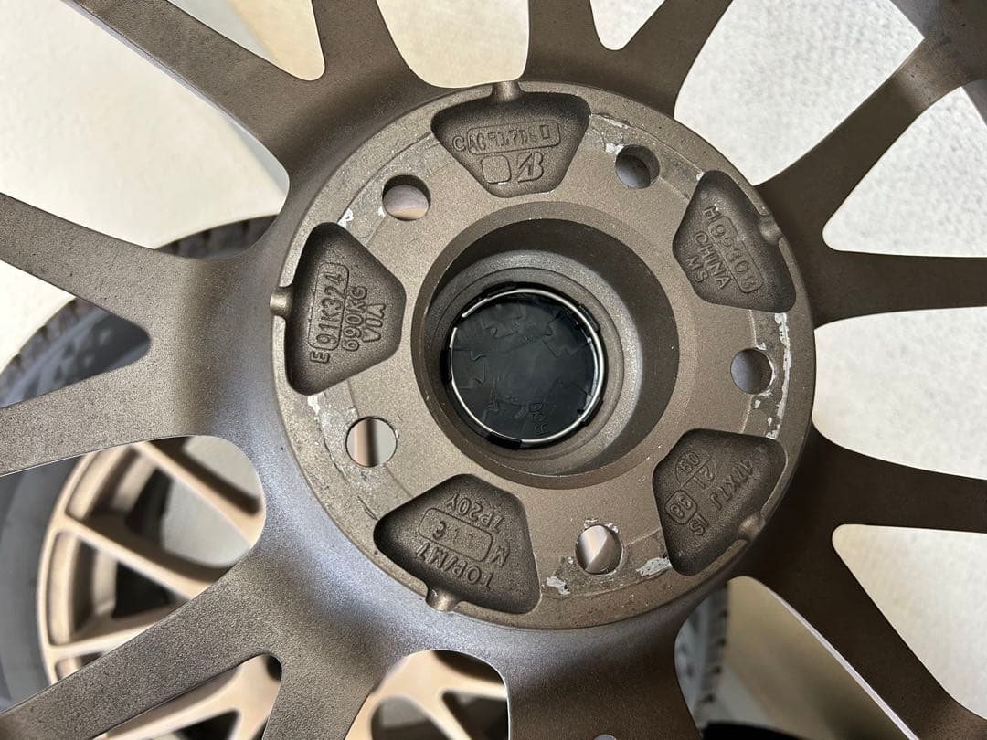 BBS風 スタッドレス ホイールセット ブリヂストンVRX3 215/55R17