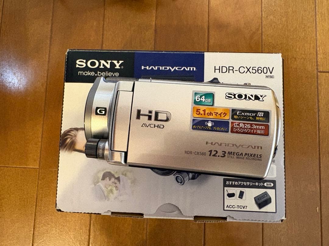 中古　SONY HDR-CX560V ビデオカメラ 本体