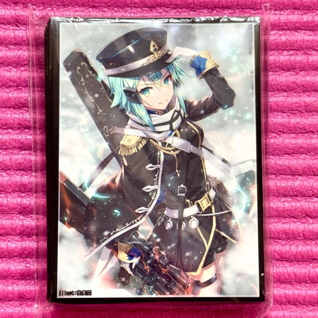 【超貴重】ソードアートオンライン シノン 軍服 フロンティアゲーム スリーブ