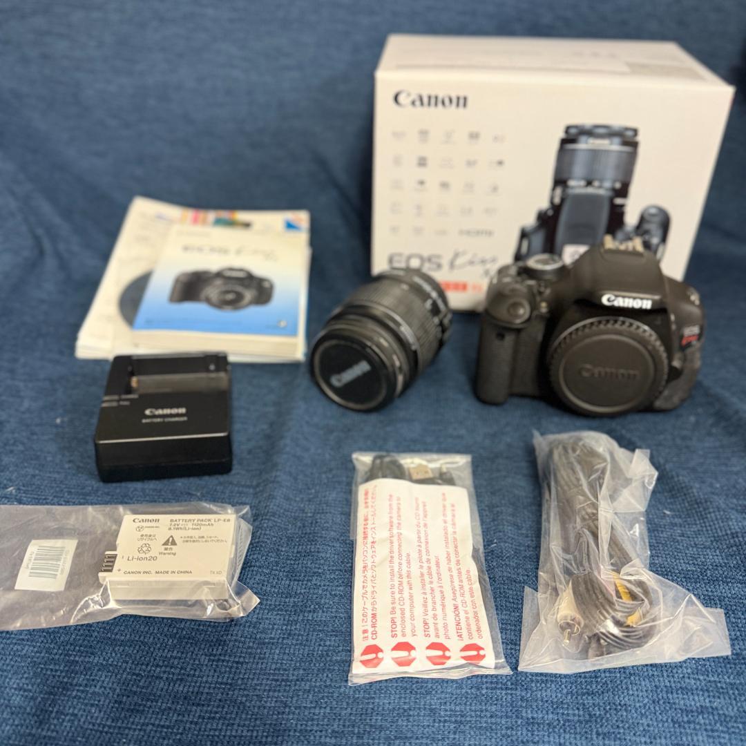 Canon EOS Kiss X5 ダブルズームキット＋おまけUSB外部電源付