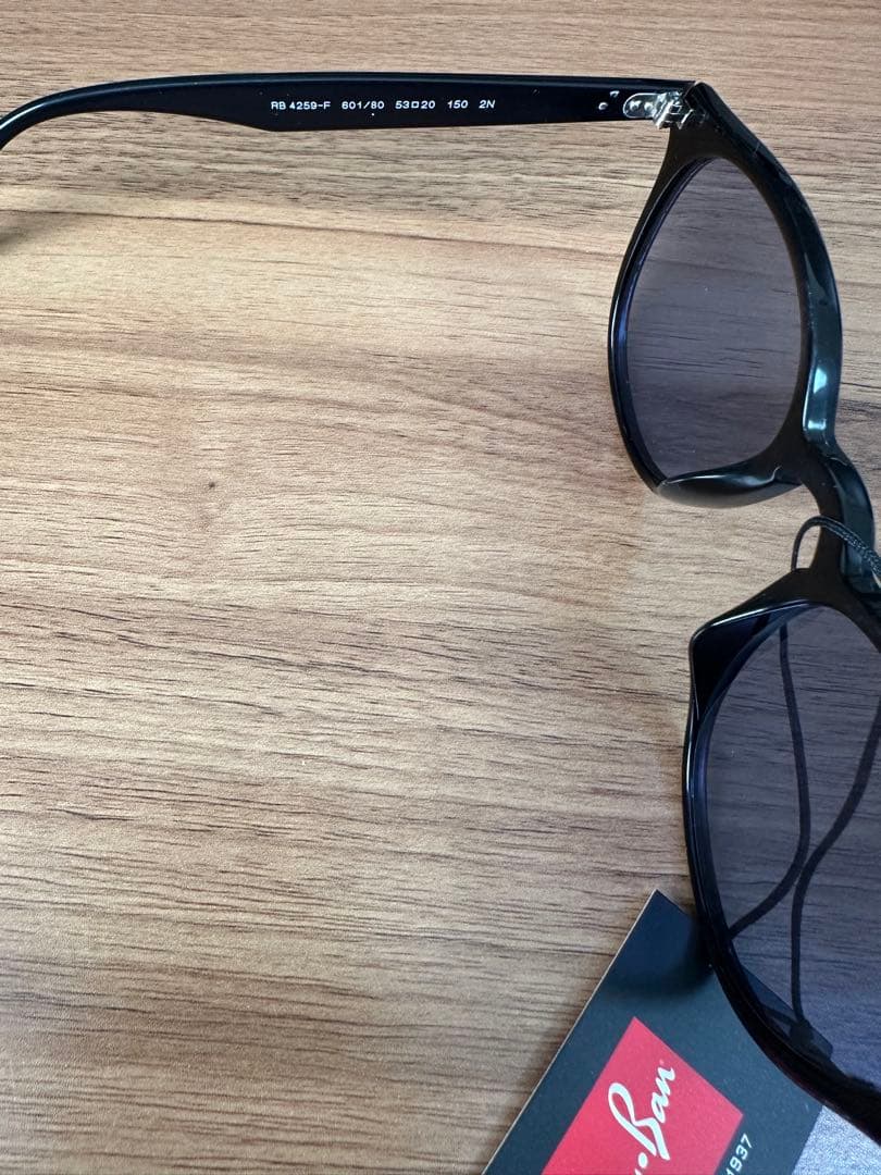 【新品未使用】Ray-Ban サングラス 601/80 BLUE