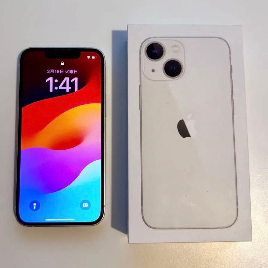 【新年SALE】Apple iPhone 13mini ホワイト 256GB