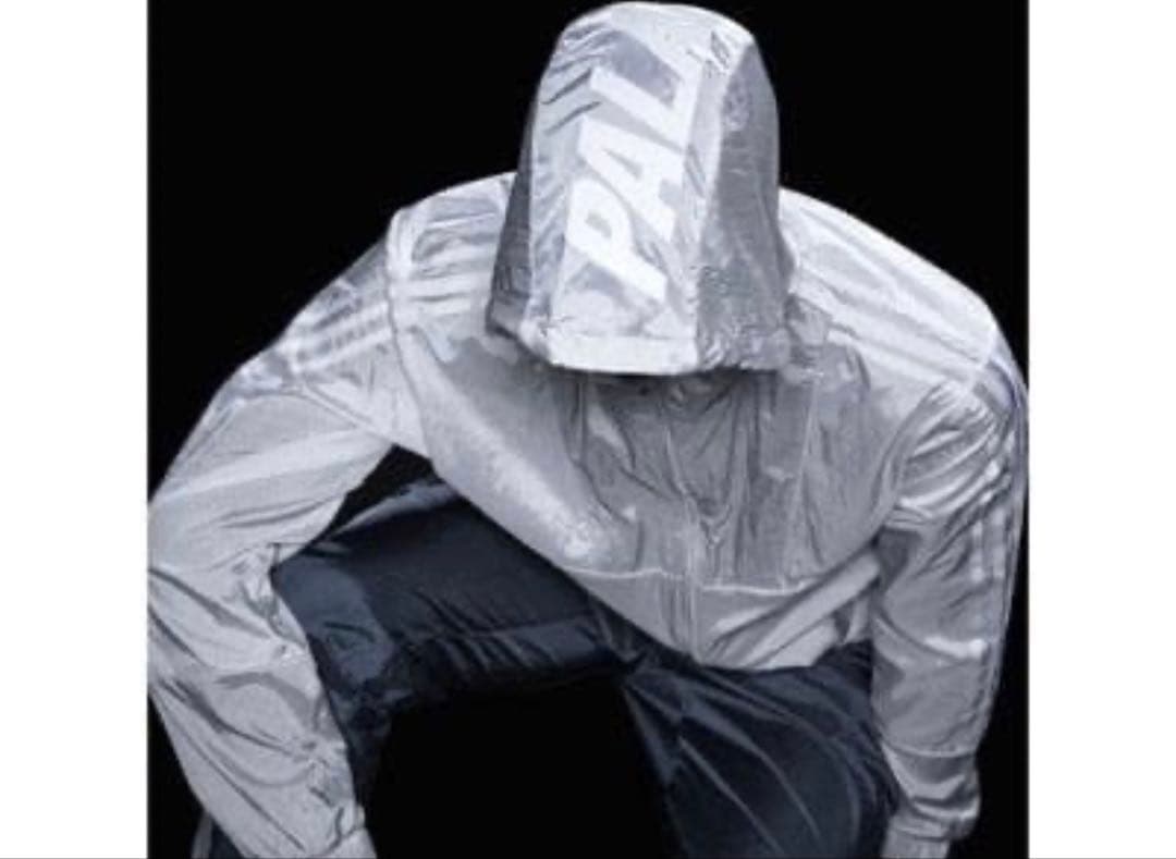 【レア】palace/adidasコラボナイロンジャケット フード付き