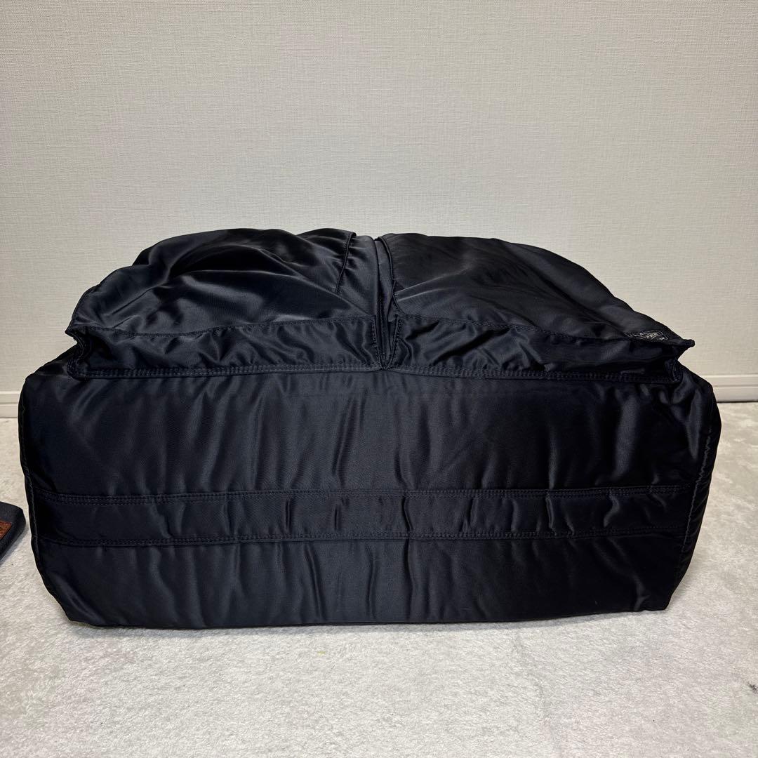 89 極美品　ポーター　XL タンカー　ボストンバッグ　2way ブラック