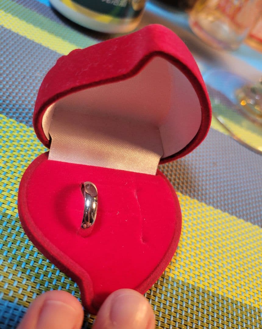 リング ホワイトゴールド 14K 結婚指輪 ファッションリング レディース