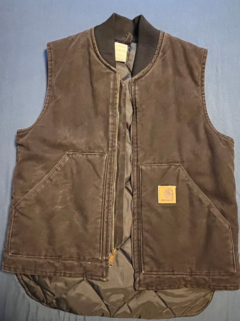 カーハート　ベスト　ブラック