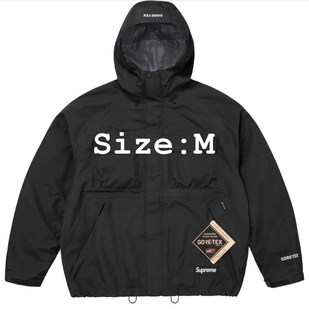 ジャケット・アウター Supreme GORE-TEX Shell Jacket Black M