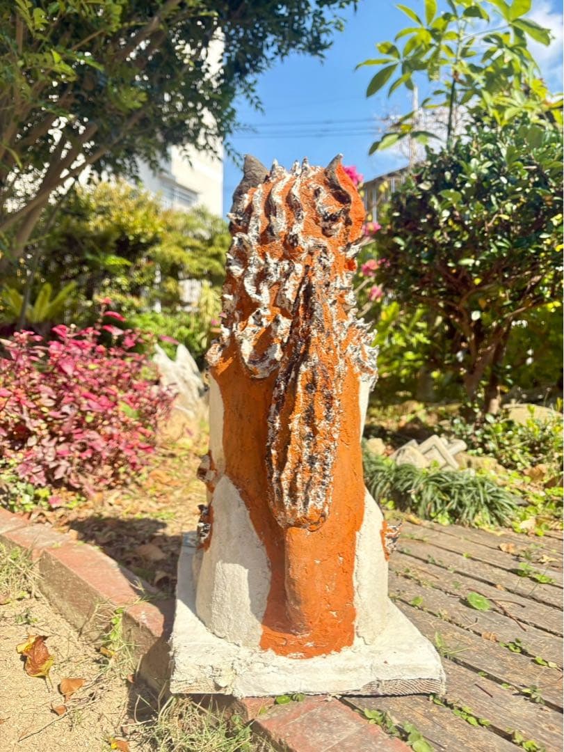 漆喰シーサー①