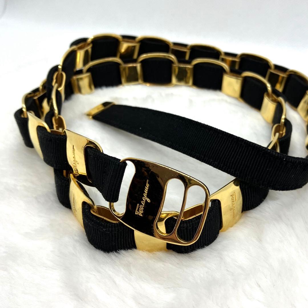 Salvatore Ferragamo　ベルト　ヴァラチェーン　3272