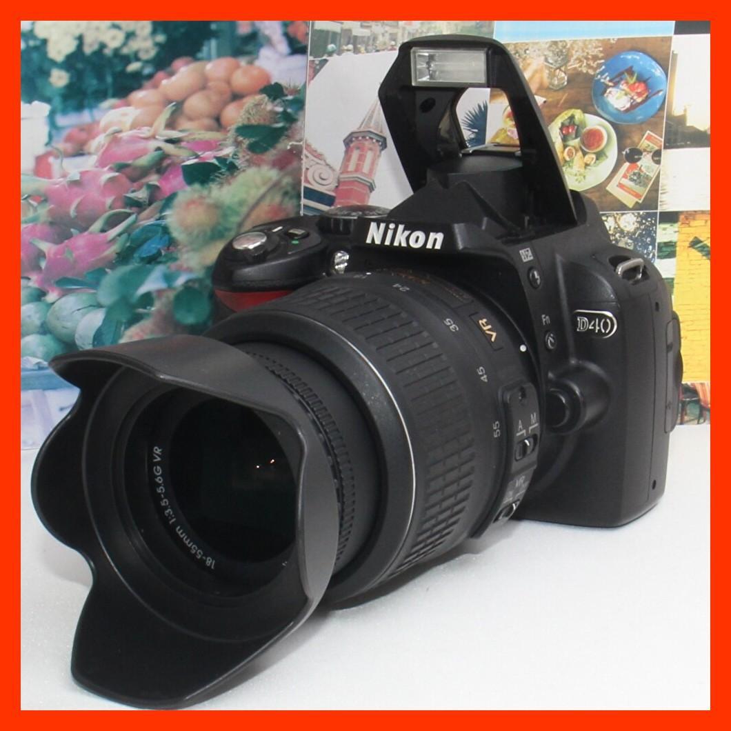 ⭐️新品バッグ付き⭐️❤️軽量コンパクトで簡単操作❤️ニコン D40❤️
