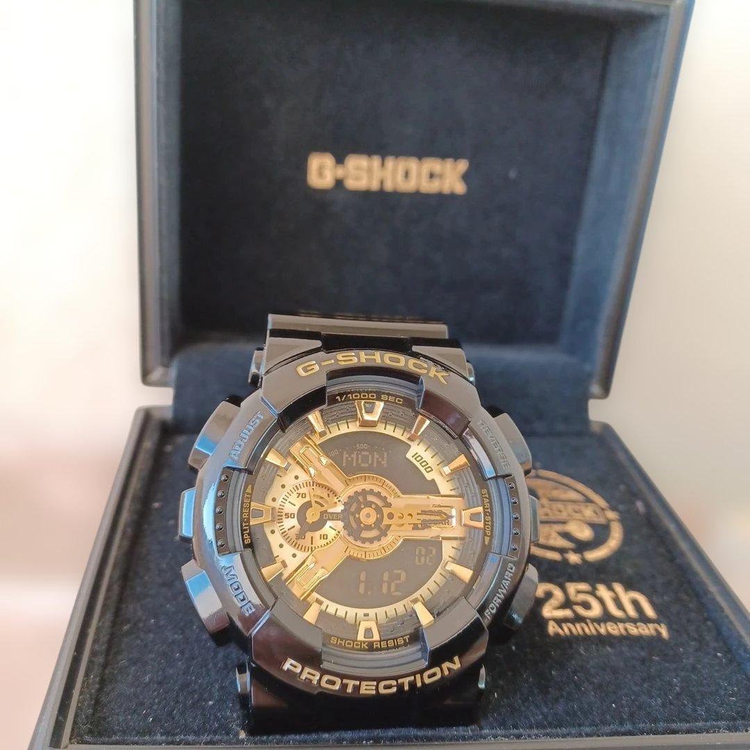 CASIO G-SHOCKジーショック腕時計 ゴールド&ブラック 人気爆発中