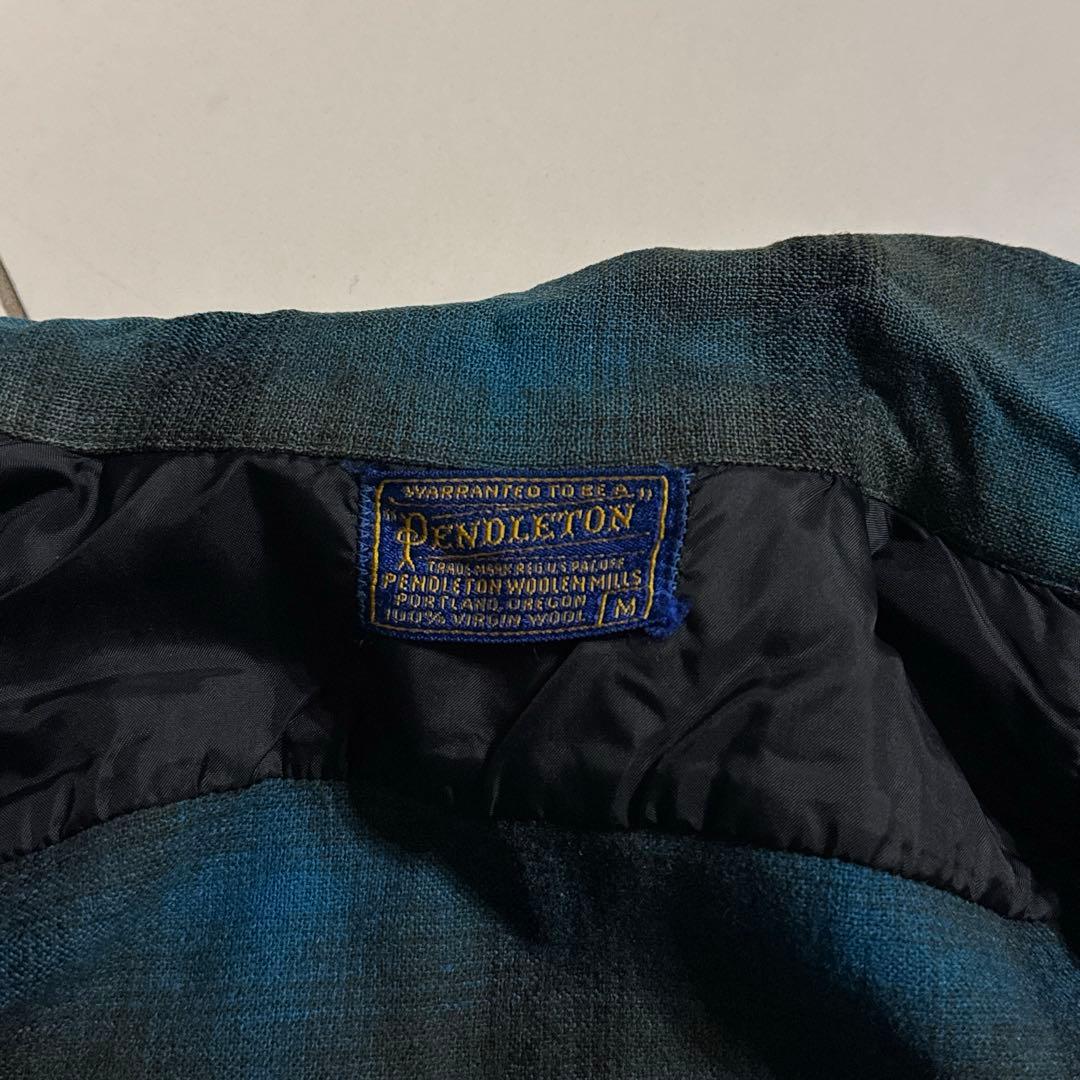 50's PENDLETON ボードシャツ フランネル オンブレ スペシャル