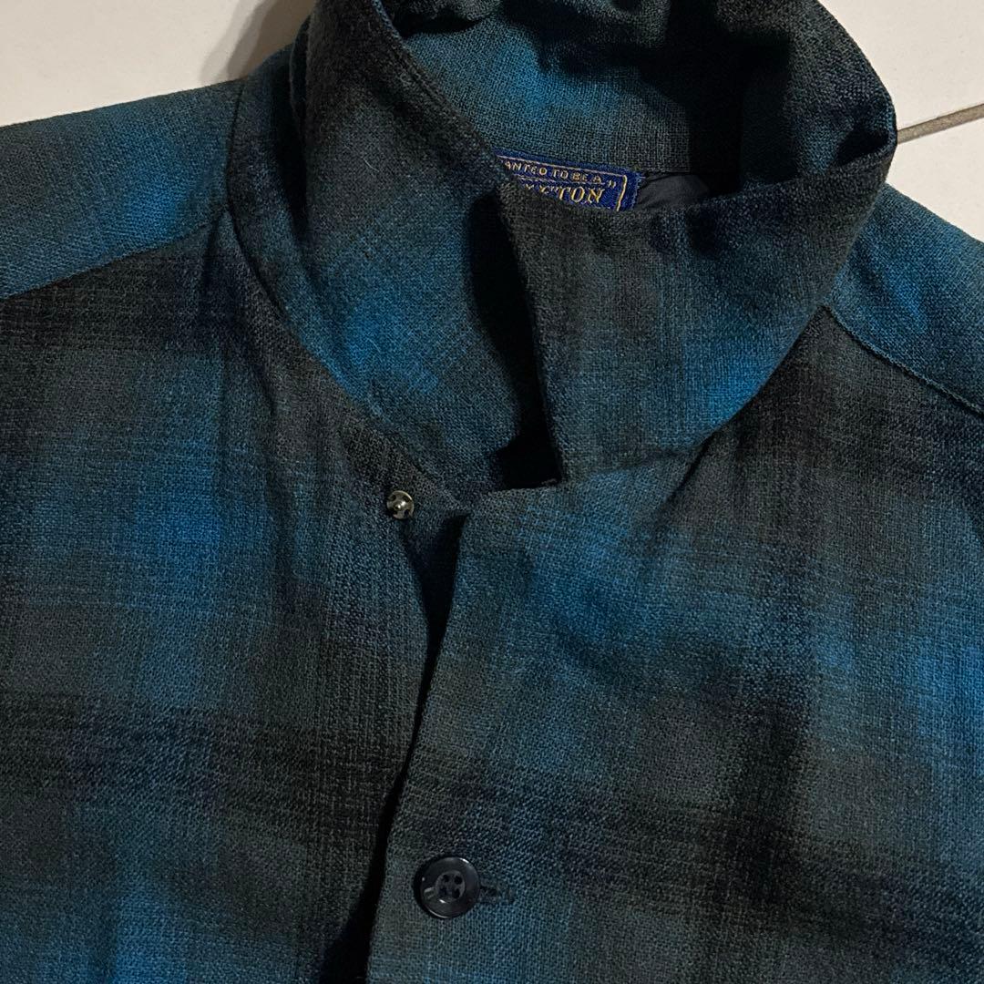 50's PENDLETON ボードシャツ フランネル オンブレ スペシャル