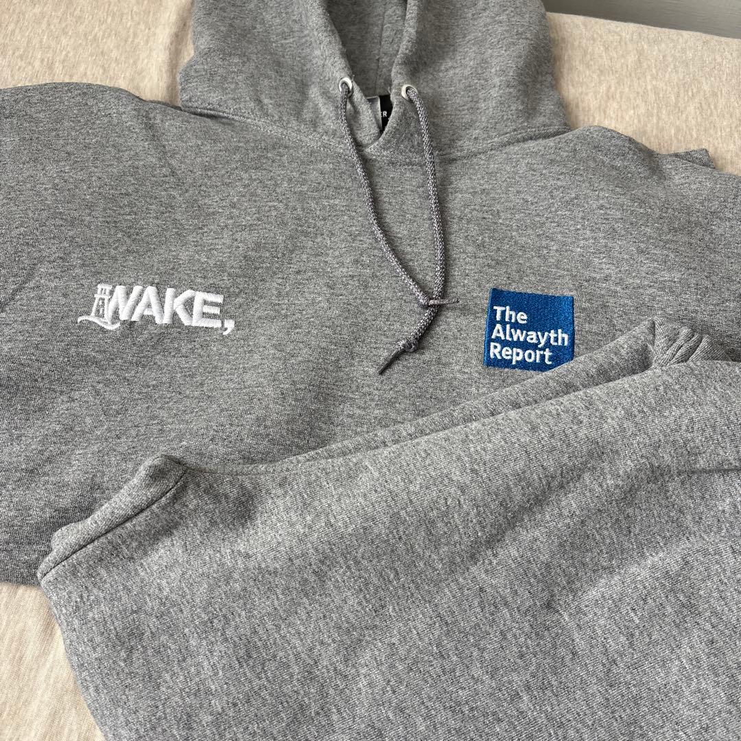 ALWAYTH wake コラボ スウェット セットアップ グレー